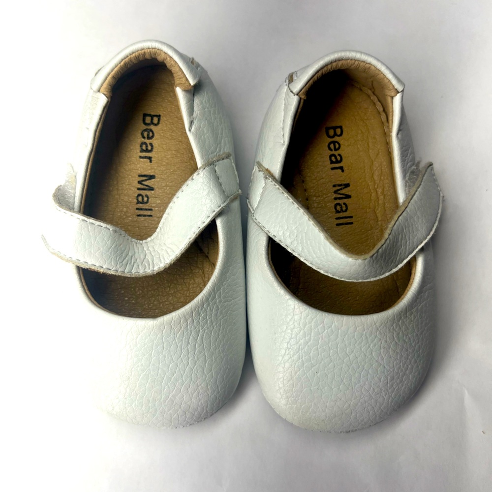 Bear Mall White Baby Mary Jane